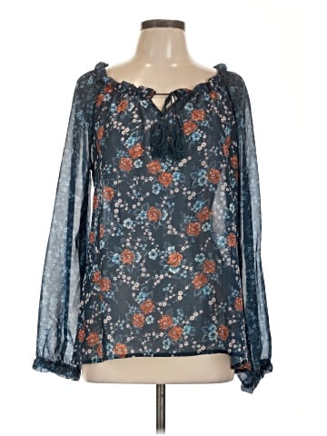 Panhandle 3/4 Sleeve Blouse (view 1)