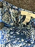 Joie 100% Polyester Paisley Blue Cocktail Dress Size S - photo 3