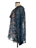 Panhandle Blue 3/4 Sleeve Blouse Size L - photo 5