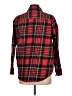 Old Navy 100% Cotton Plaid Red Long Sleeve Button-Down Shirt Size L - photo 2