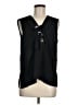 BCBGMAXAZRIA Black Sleeveless Blouse Size M - photo 1
