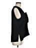 BCBGMAXAZRIA Black Sleeveless Blouse Size M - photo 4