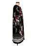 DressBarn 100% Polyester Print Black Casual Dress Size M - photo 4