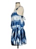 Bananas Monkey 100% Polyester Tie-dye Blue Casual Dress Size 2 - photo 5