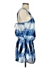 Bananas Monkey 100% Polyester Tie-dye Blue Casual Dress Size 2 - photo 4