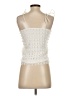Shein 100% Polyester Ivory Sleeveless Blouse Size 2 - photo 2