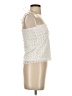 Shein 100% Polyester Ivory Sleeveless Blouse Size 2 - photo 4
