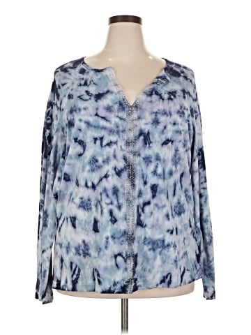 Context Long Sleeve Henley (view 1)