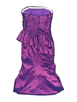 Robe De Soirée Dalia MacPhee - Taille 2 - Pêche à Volants - Neuf Avec étiquettes