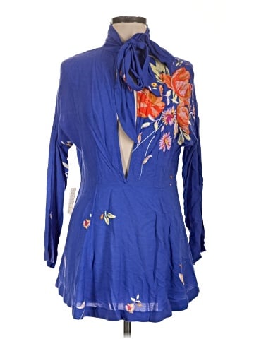 Free People 3/4 Sleeve Blouse (view 1)