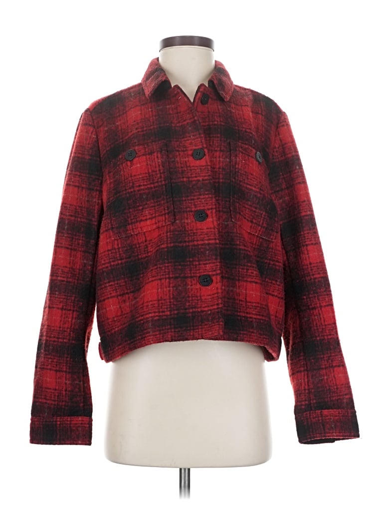 Pre-owned Jjill Jacket In Red