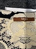 Gaharu 100% Polyester Floral Ivory Short Sleeve Blouse Size M - photo 7