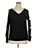 Ply Cashmere Black Pullover Sweater Size XL - photo 1