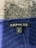 Express 100% Cotton Blue Pullover Sweater Size S - photo 7