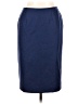 Le Suit 100% Polyester Solid Blue Formal Skirt Size 10 (petite) - photo 1