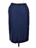 Le Suit 100% Polyester Solid Blue Formal Skirt Size 10 (petite) - photo 2