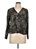 Rails Gray Long Sleeve Blouse Size L - photo 1