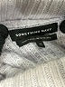 Something Navy Gray Turtleneck Sweater Size M - photo 7