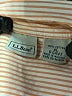 L.L.Bean 100% Cotton Orange 3/4 Sleeve Button-Down Shirt Size XL - photo 7