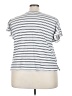 Max Studio White Short Sleeve T-Shirt Size 3X - photo 2