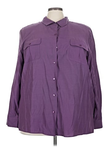 Karen Scott 3/4 Sleeve Blouse (view 1)