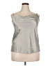 Unbranded Silver Sleeveless Blouse Size 2X - photo 1
