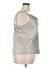 Unbranded Silver Sleeveless Blouse Size 2X - photo 4