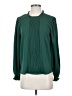 CeCe Green Long Sleeve Blouse Size S - photo 1
