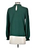 CeCe Green Long Sleeve Blouse Size S - photo 2