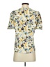 I.N. Studio Floral Yellow Short Sleeve T-Shirt Size S (petite) - photo 2