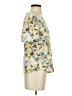 I.N. Studio Floral Yellow Short Sleeve T-Shirt Size S (petite) - photo 4