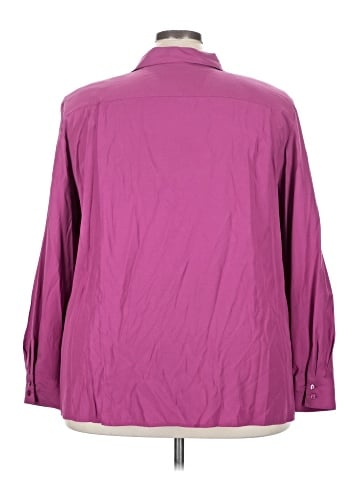 Karen Scott 3/4 Sleeve Button-Down Shirt (view 2)
