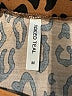 Tickled Teal Animal Print Brown Casual Skirt Size M - photo 4