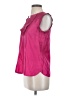 J.Crew 100% Silk Pink Short Sleeve Silk Top Size 0 - photo 5