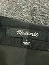 Madewell Plaid Black Wool Skirt Size 2 - photo 4