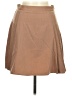 Lola May Solid Tan Casual Skirt Size 8 - photo 1