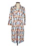 J. McLaughlin Print Blue Casual Dress Size S - photo 1