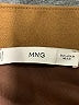 MNG Solid Brown Casual Skirt Size M - photo 4