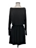 Veronica M. Solid Black Casual Dress Size S - photo 1