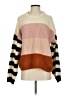 Truly Madly Deeply Color Block Orange Pullover Sweater Size S - photo 1