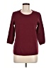 Assorted Brands 100% Polyacryl Burgundy Pullover Sweater Size 6 - photo 1
