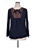 Style&Co 100% Rayon Blue Long Sleeve Blouse Size XL - photo 1