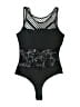 Whyte Eyelash Graphic Black One Piece Swimsuit Size S - photo 2
