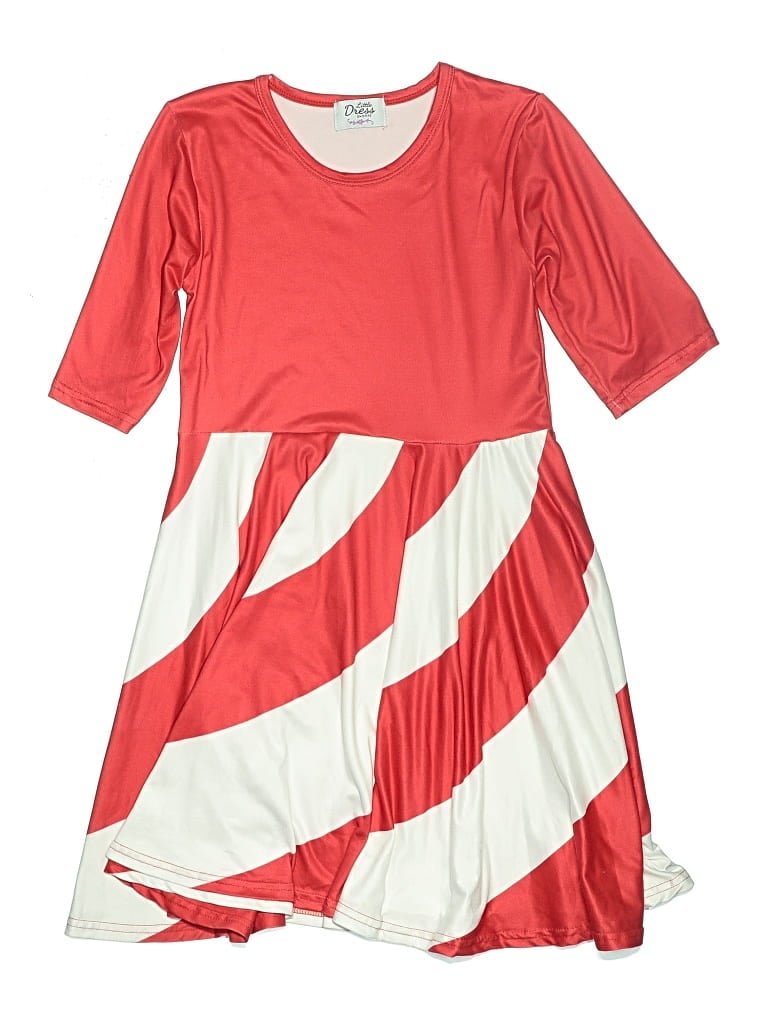 Pre-owned Assorted Brands Kids' Dress In Red