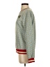 H&M Print Teal Blue Pullover Sweater Size XS - photo 5