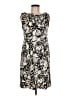 MSK Graphic Black Cocktail Dress Size 6 - photo 1