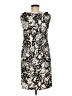 MSK Graphic Black Cocktail Dress Size 6 - photo 2