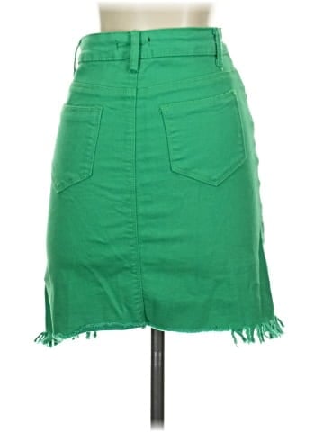 Qed London Denim Skirt (view 2)