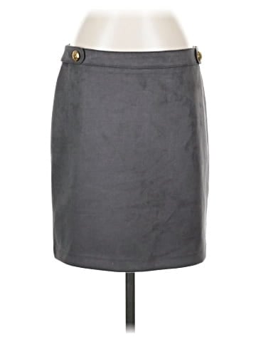 White House Black Market Faux Leather Skirt (view 1)