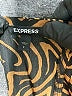 Express 100% Polyester Animal Print Brown Cocktail Dress Size S - photo 7